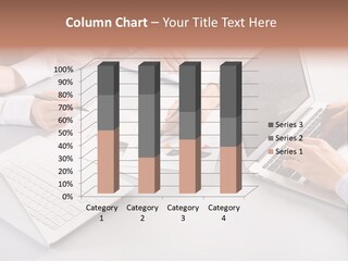 Working Female Report PowerPoint Template