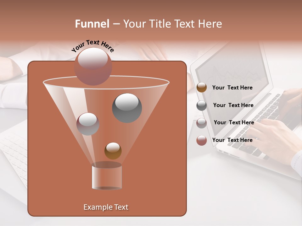 Working Female Report PowerPoint Template