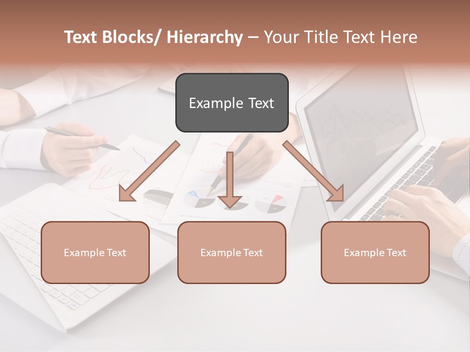 Working Female Report PowerPoint Template