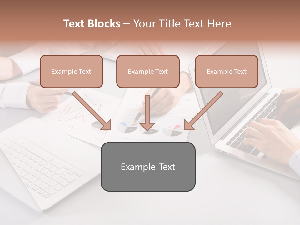 Working Female Report PowerPoint Template