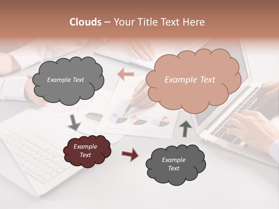 Working Female Report PowerPoint Template