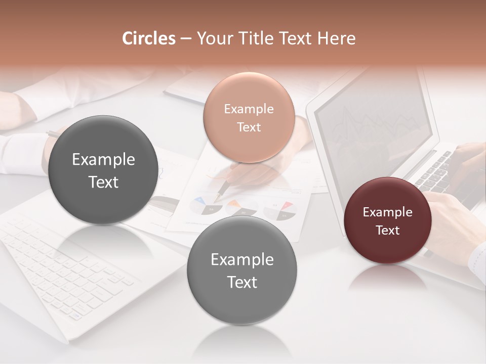 Working Female Report PowerPoint Template