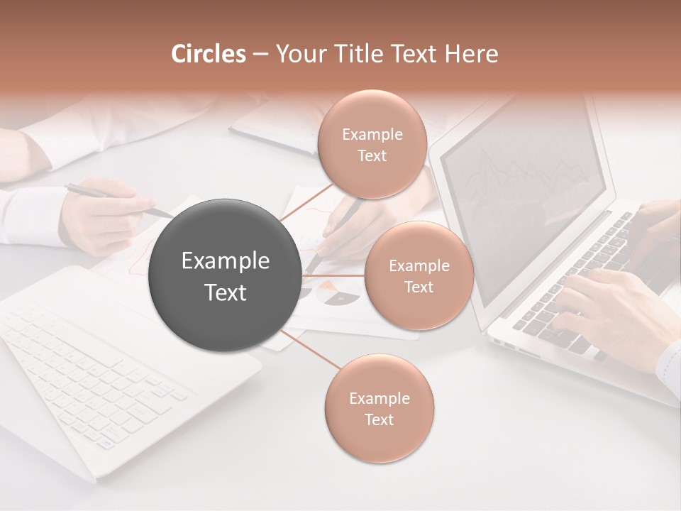 Working Female Report PowerPoint Template