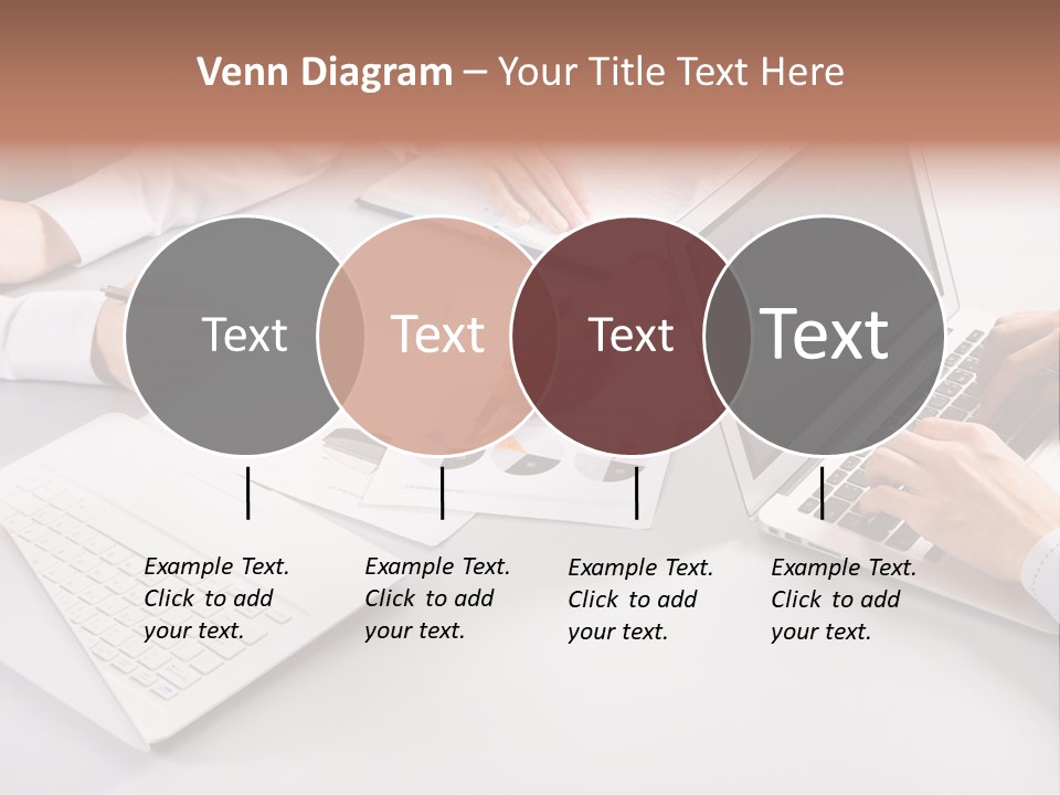 Working Female Report PowerPoint Template