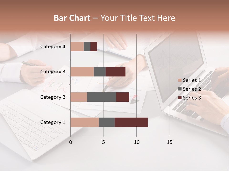 Working Female Report PowerPoint Template