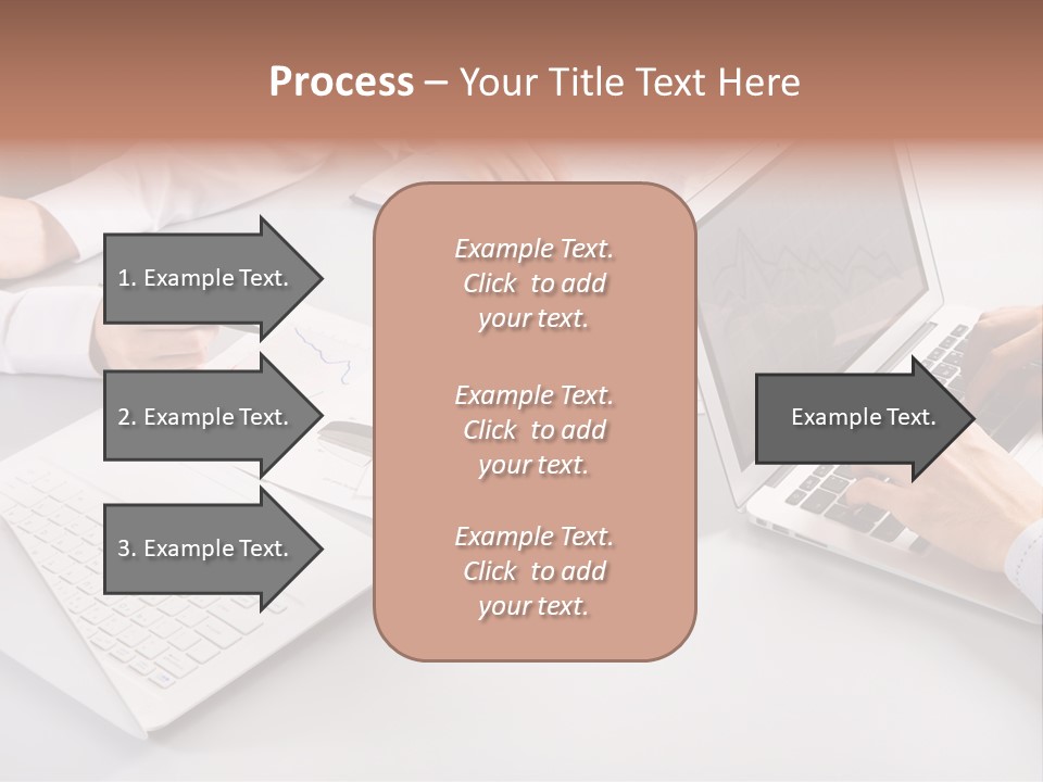 Working Female Report PowerPoint Template