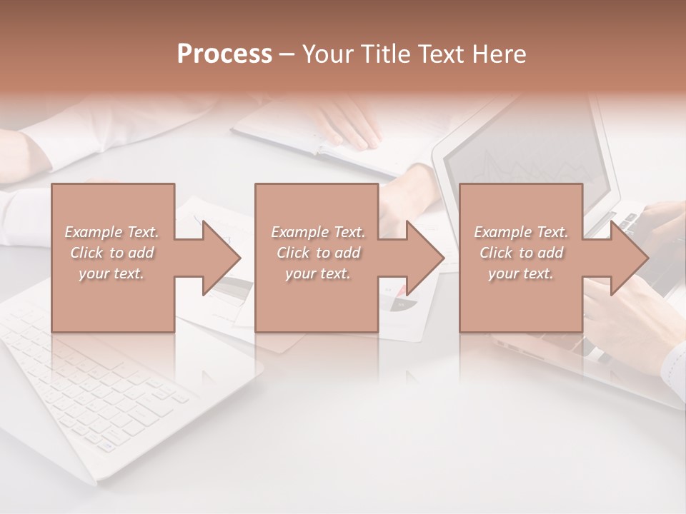 Working Female Report PowerPoint Template