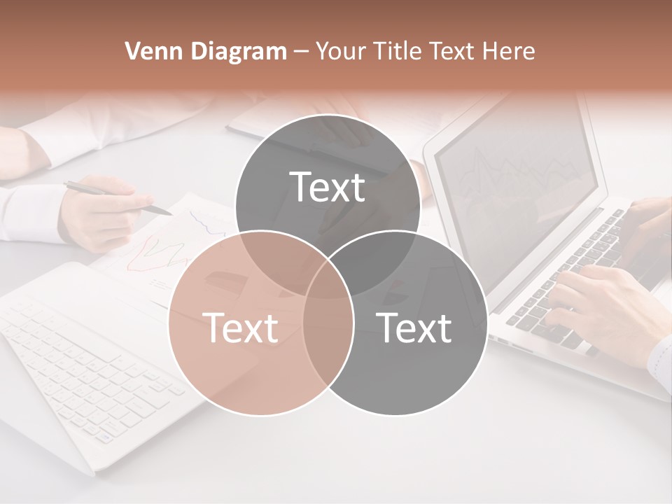 Working Female Report PowerPoint Template