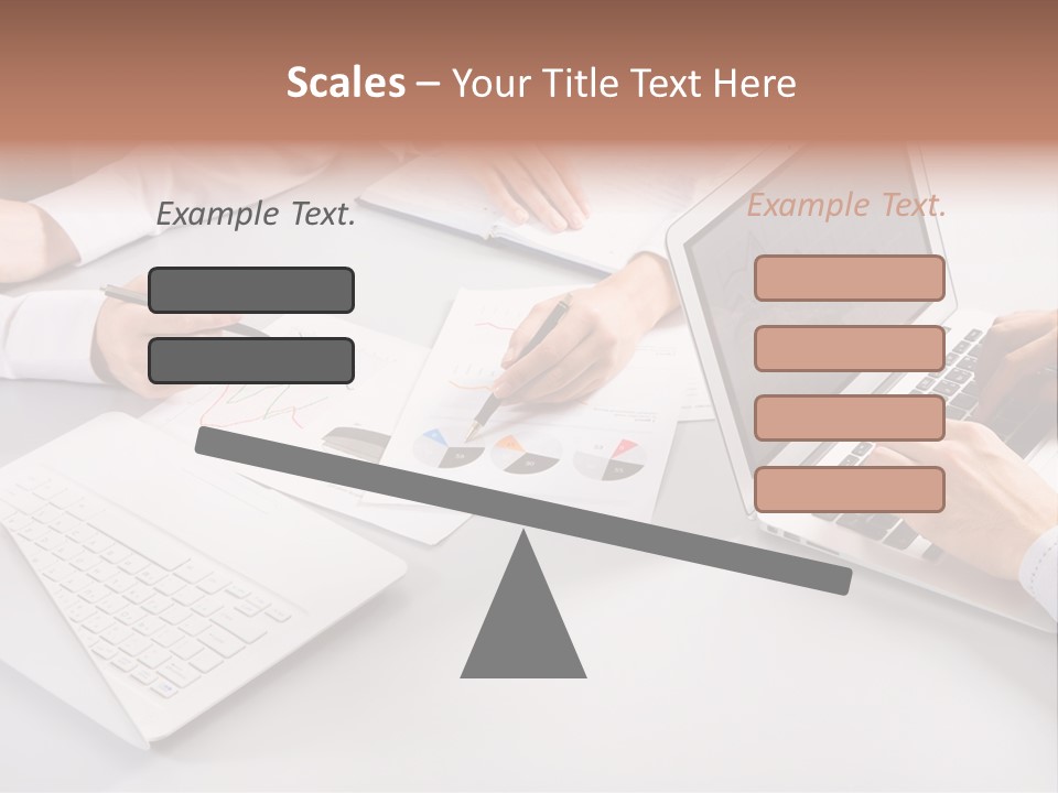 Working Female Report PowerPoint Template