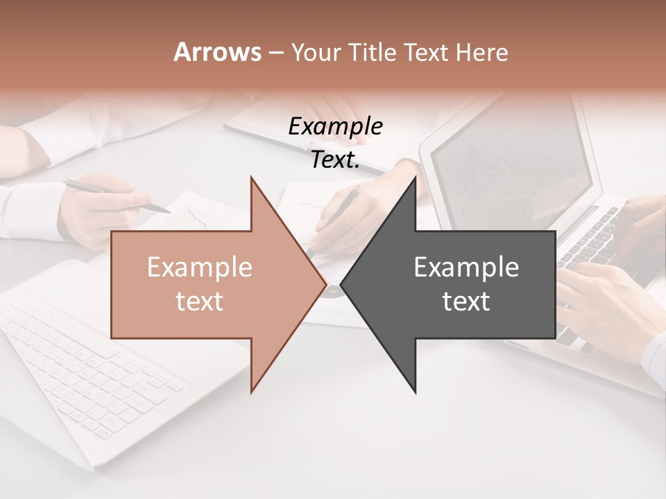 Working Female Report PowerPoint Template