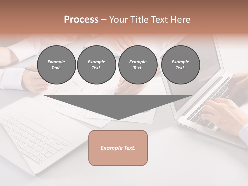Working Female Report PowerPoint Template