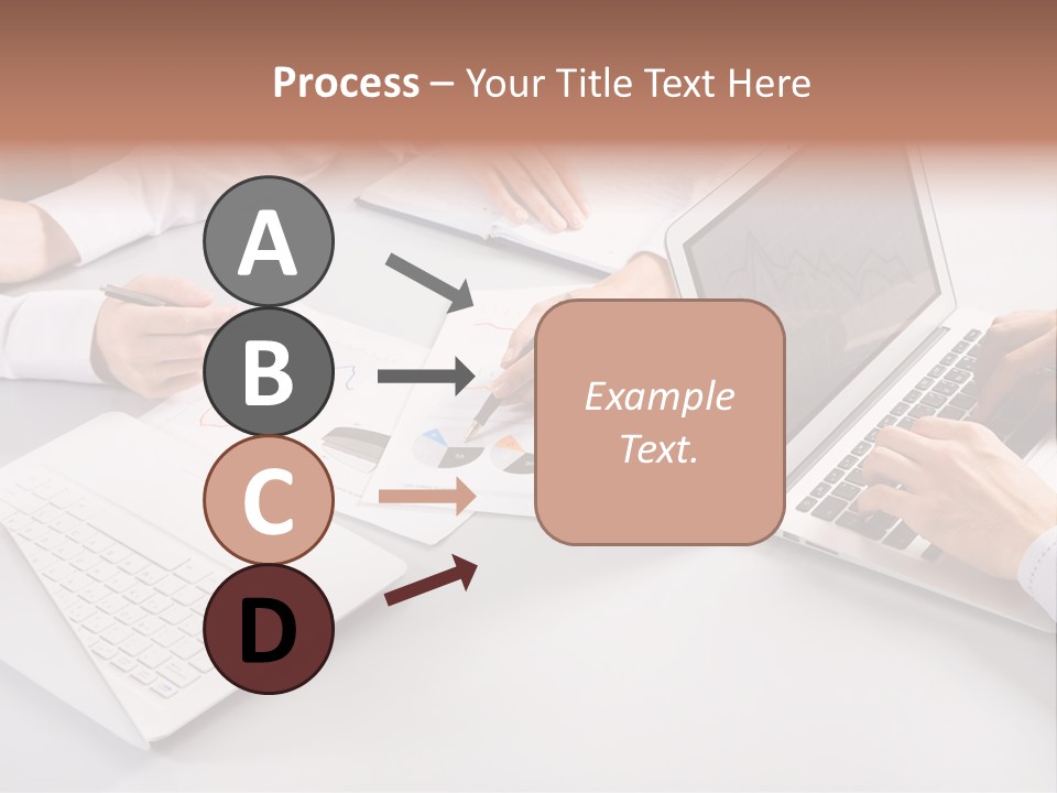 Working Female Report PowerPoint Template