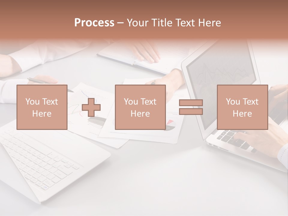 Working Female Report PowerPoint Template