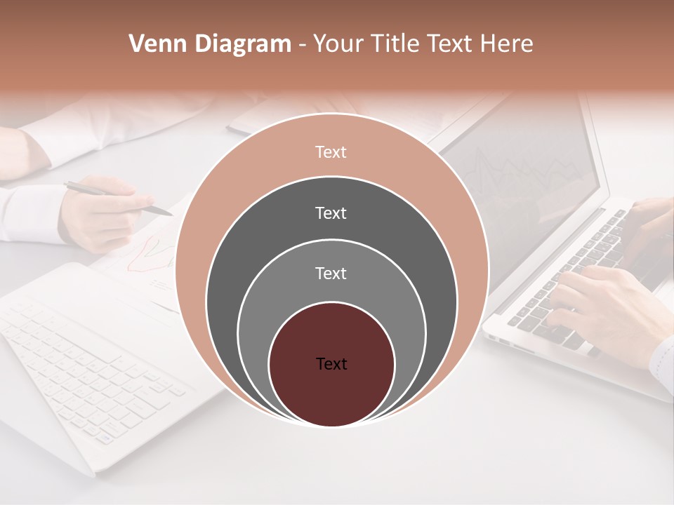 Working Female Report PowerPoint Template