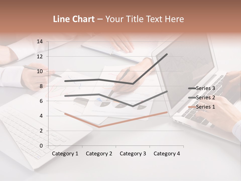 Working Female Report PowerPoint Template