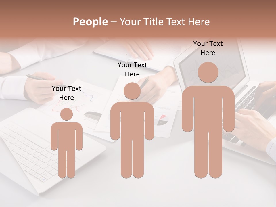 Working Female Report PowerPoint Template