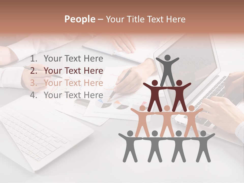 Working Female Report PowerPoint Template