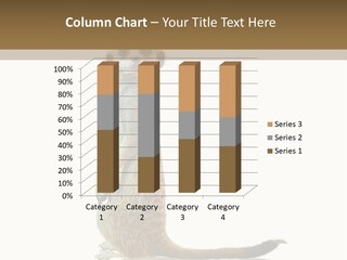 Upright Reflected Mammal PowerPoint Template