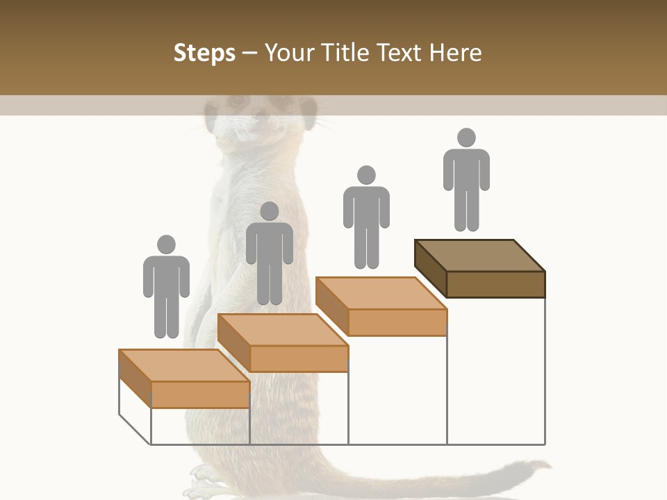Upright Reflected Mammal PowerPoint Template