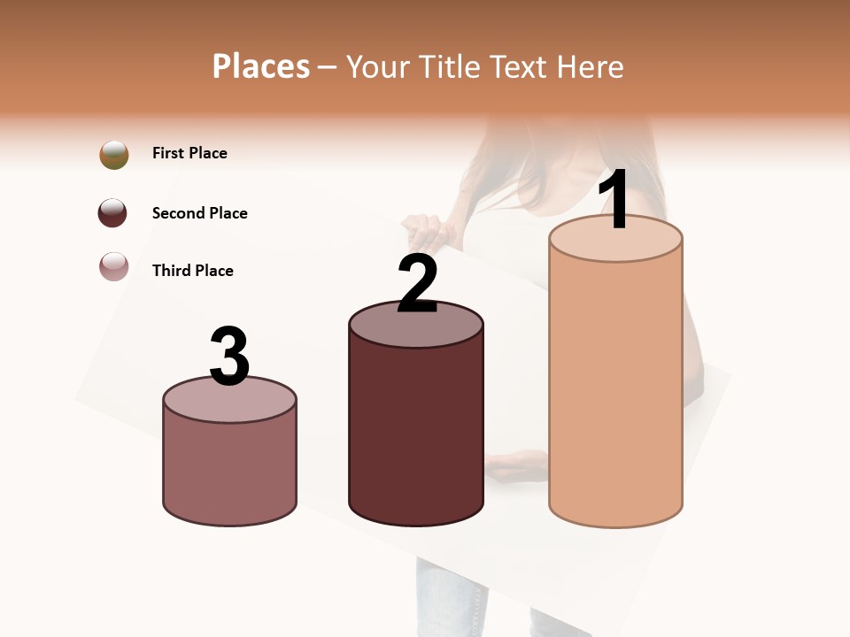 Poster Portrait Beautiful PowerPoint Template