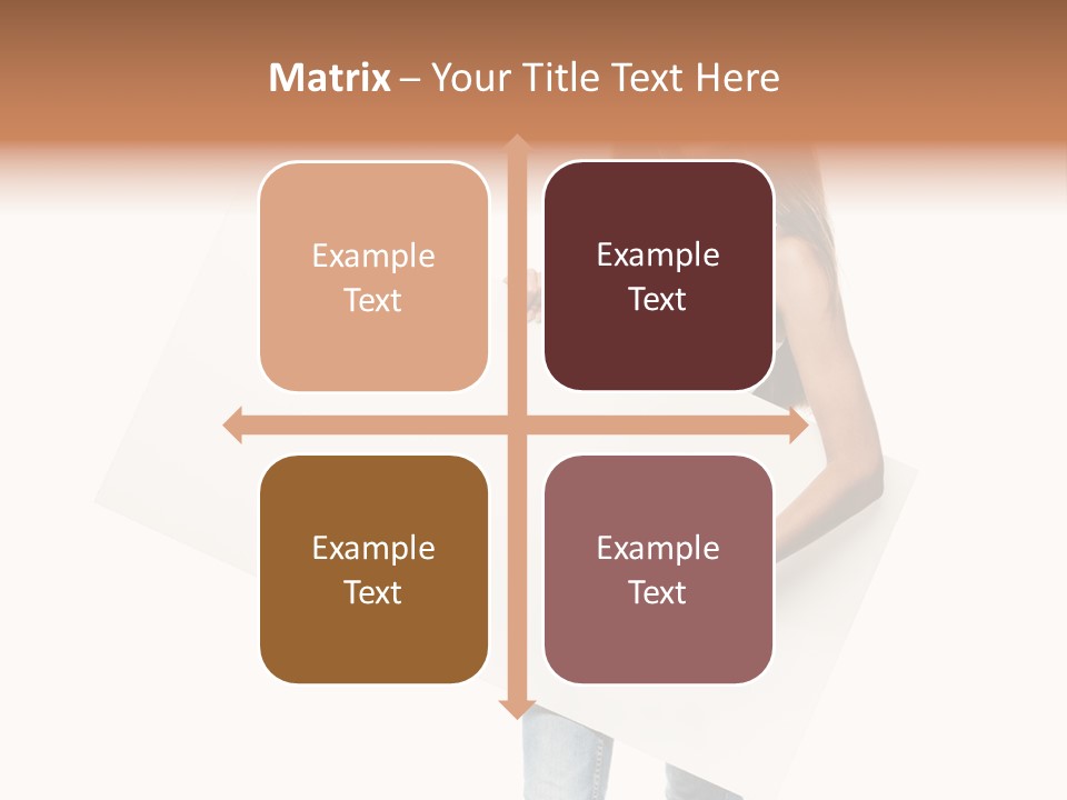 Poster Portrait Beautiful PowerPoint Template