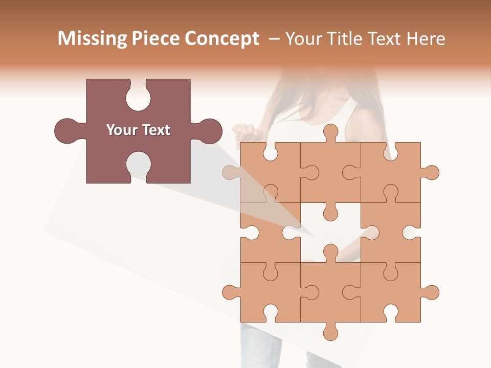 Poster Portrait Beautiful PowerPoint Template