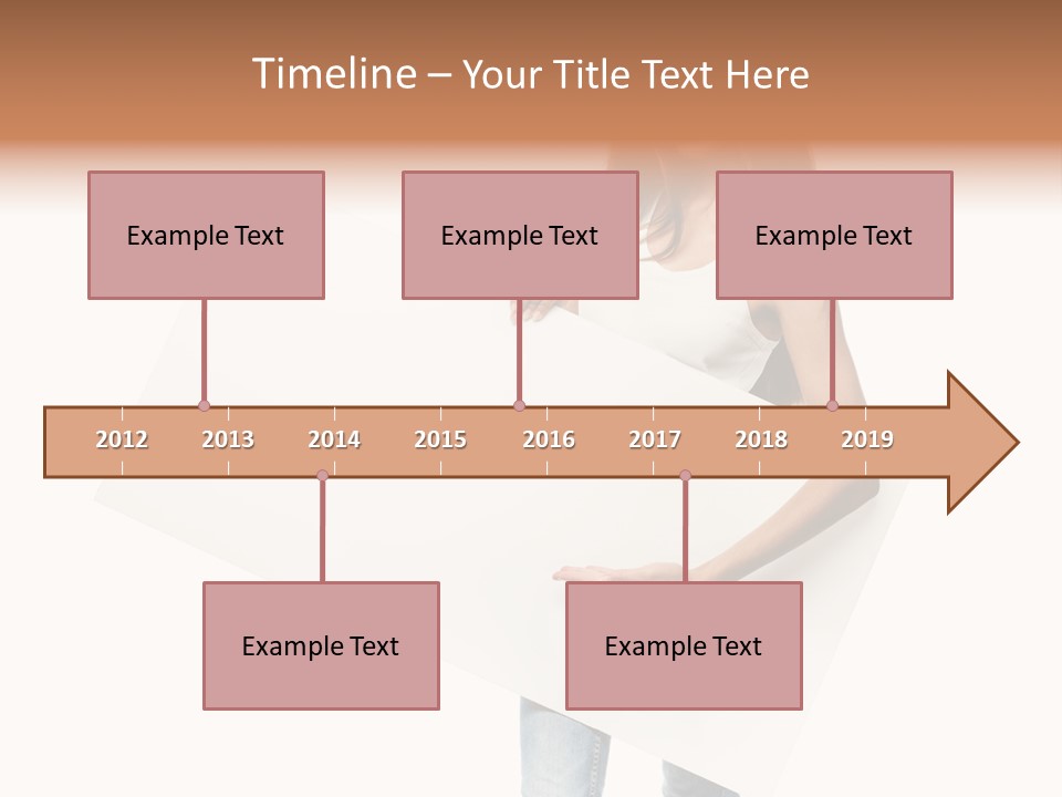 Poster Portrait Beautiful PowerPoint Template