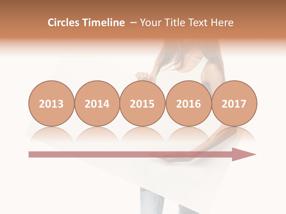 Poster Portrait Beautiful PowerPoint Template