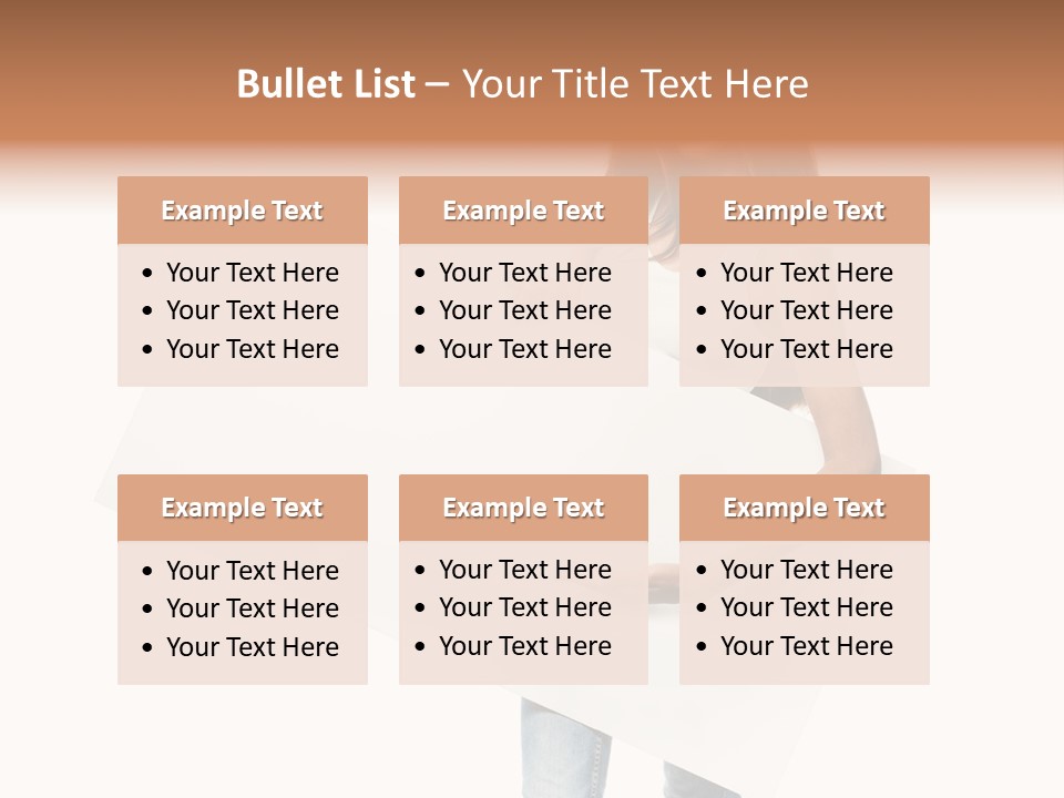 Poster Portrait Beautiful PowerPoint Template