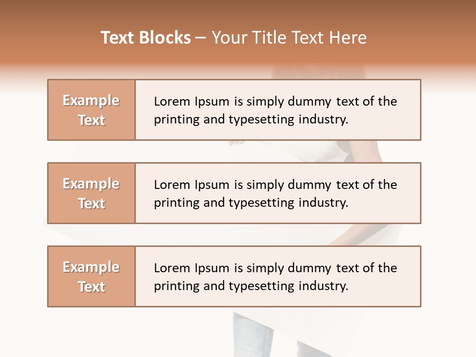 Poster Portrait Beautiful PowerPoint Template