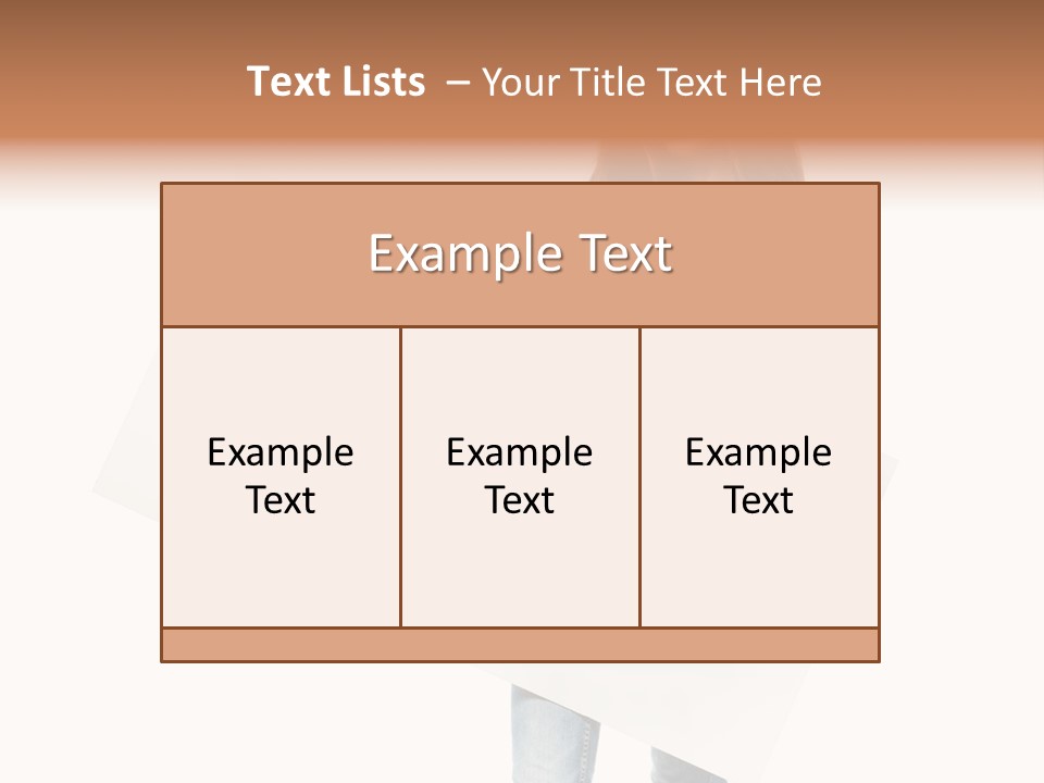 Poster Portrait Beautiful PowerPoint Template