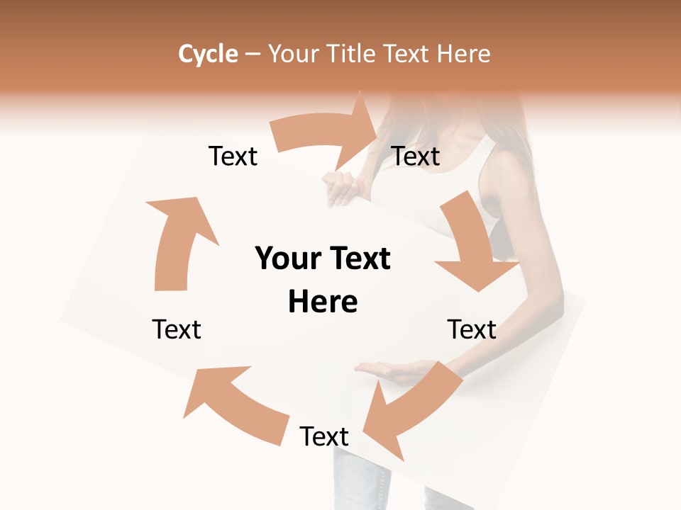 Poster Portrait Beautiful PowerPoint Template