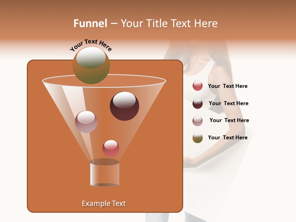 Poster Portrait Beautiful PowerPoint Template