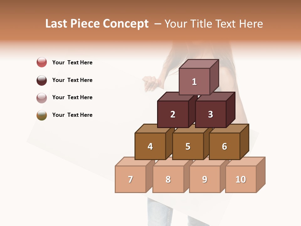 Poster Portrait Beautiful PowerPoint Template