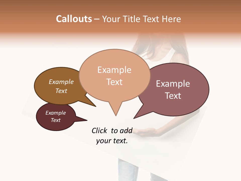 Poster Portrait Beautiful PowerPoint Template