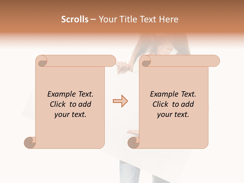 Poster Portrait Beautiful PowerPoint Template