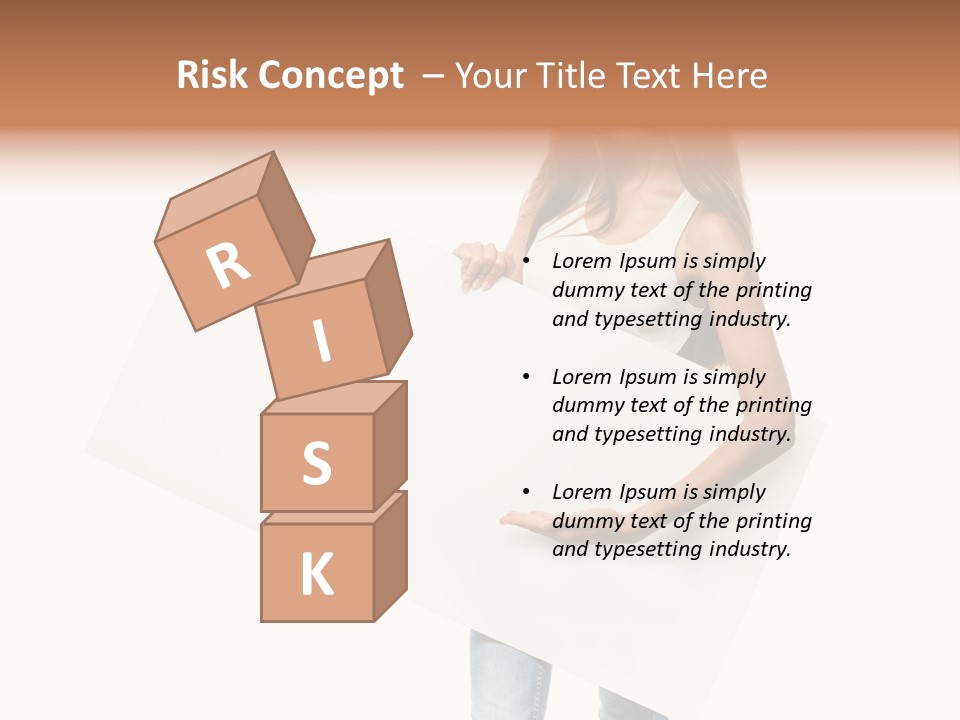 Poster Portrait Beautiful PowerPoint Template