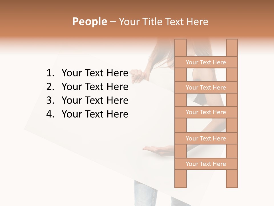 Poster Portrait Beautiful PowerPoint Template