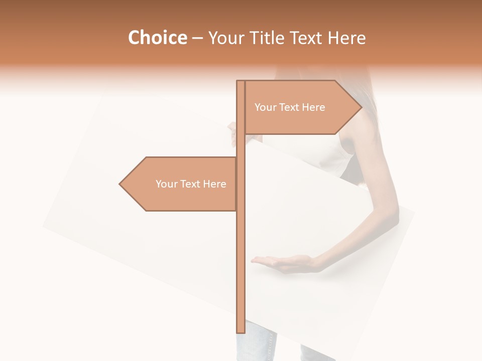 Poster Portrait Beautiful PowerPoint Template