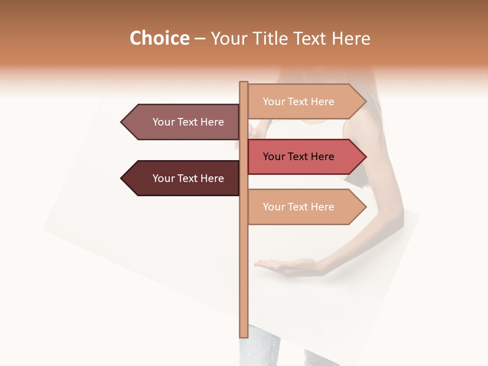 Poster Portrait Beautiful PowerPoint Template
