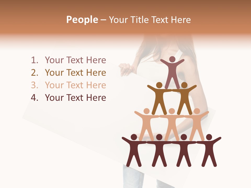 Poster Portrait Beautiful PowerPoint Template