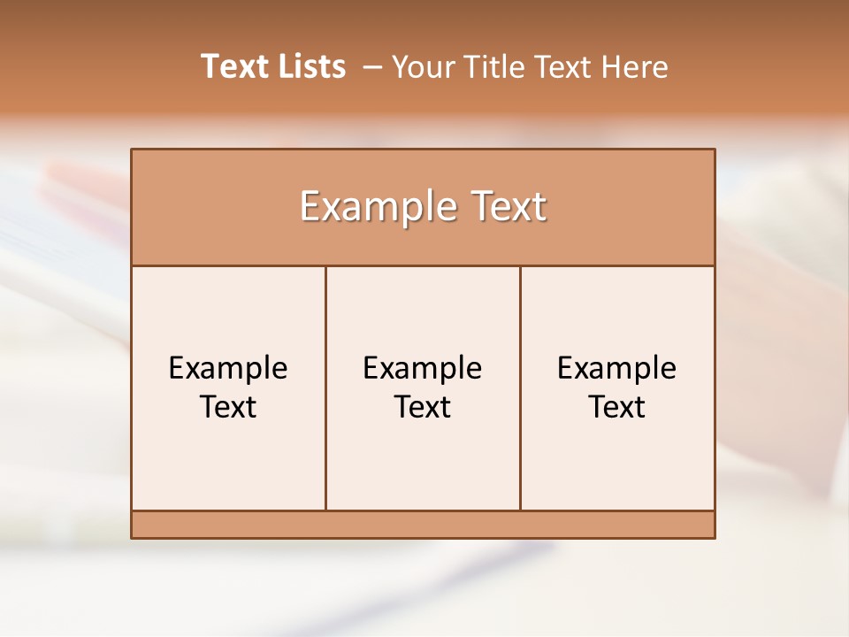 Touchpad Finger Lifestyle PowerPoint Template