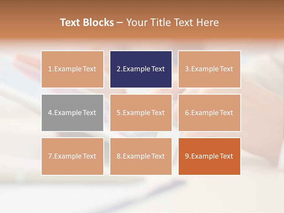 Touchpad Finger Lifestyle PowerPoint Template