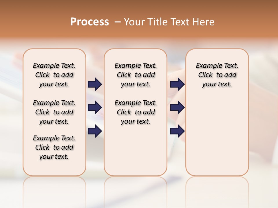 Touchpad Finger Lifestyle PowerPoint Template