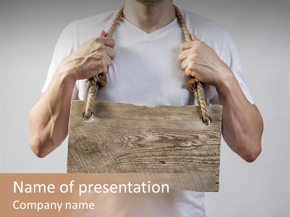 Revival Tree Plank PowerPoint Template