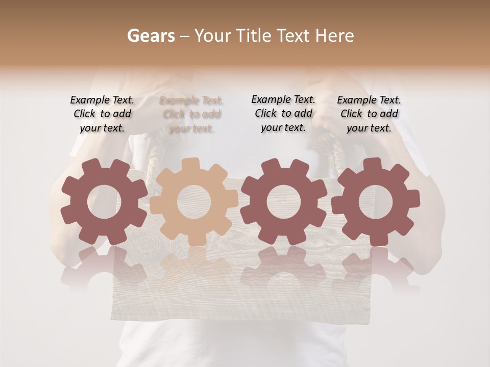 Revival Tree Plank PowerPoint Template