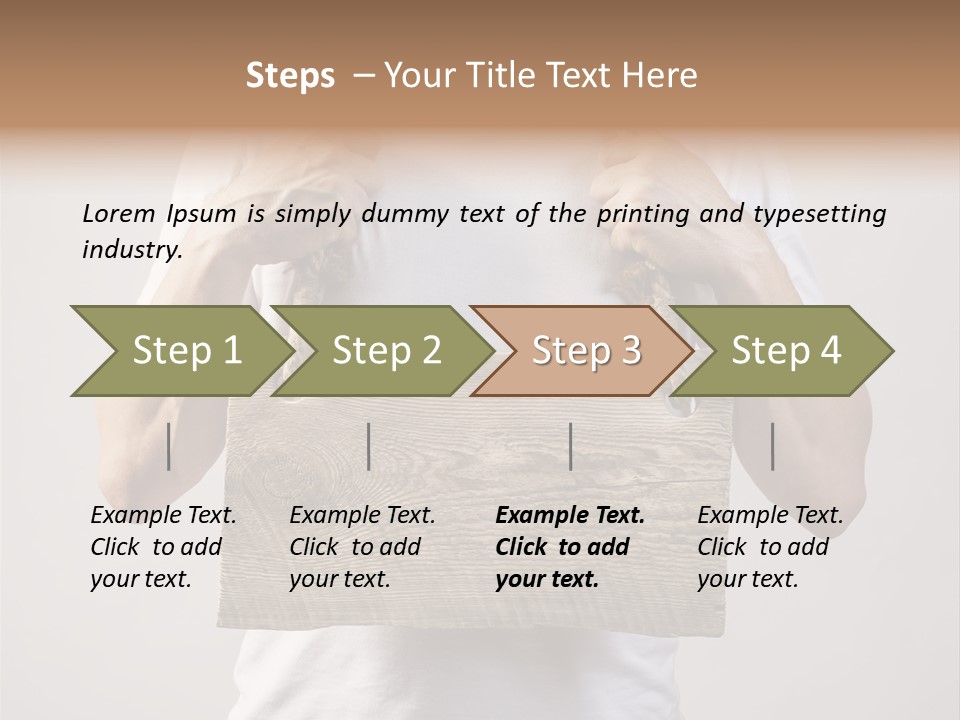 Revival Tree Plank PowerPoint Template