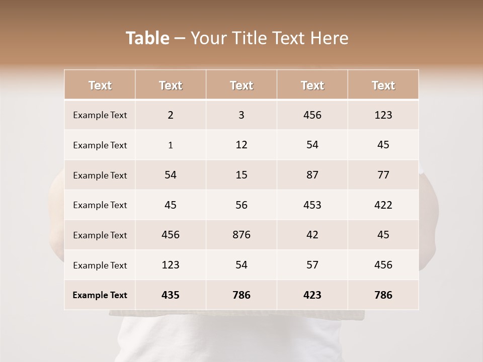 Revival Tree Plank PowerPoint Template