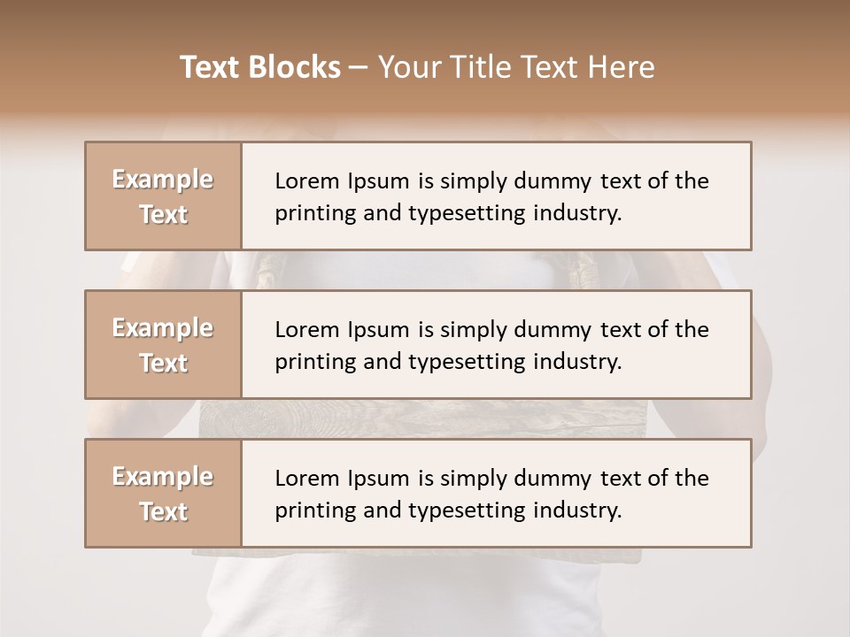 Revival Tree Plank PowerPoint Template