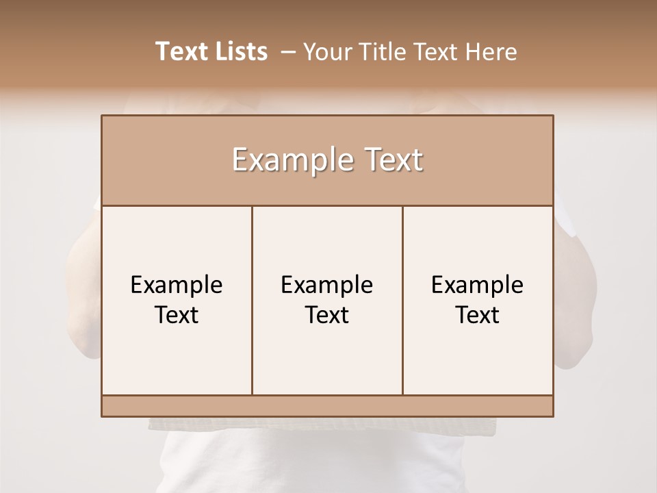 Revival Tree Plank PowerPoint Template